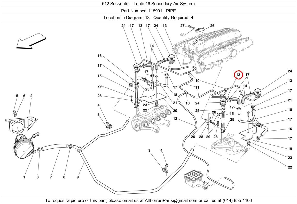 Ferrari Part 118901