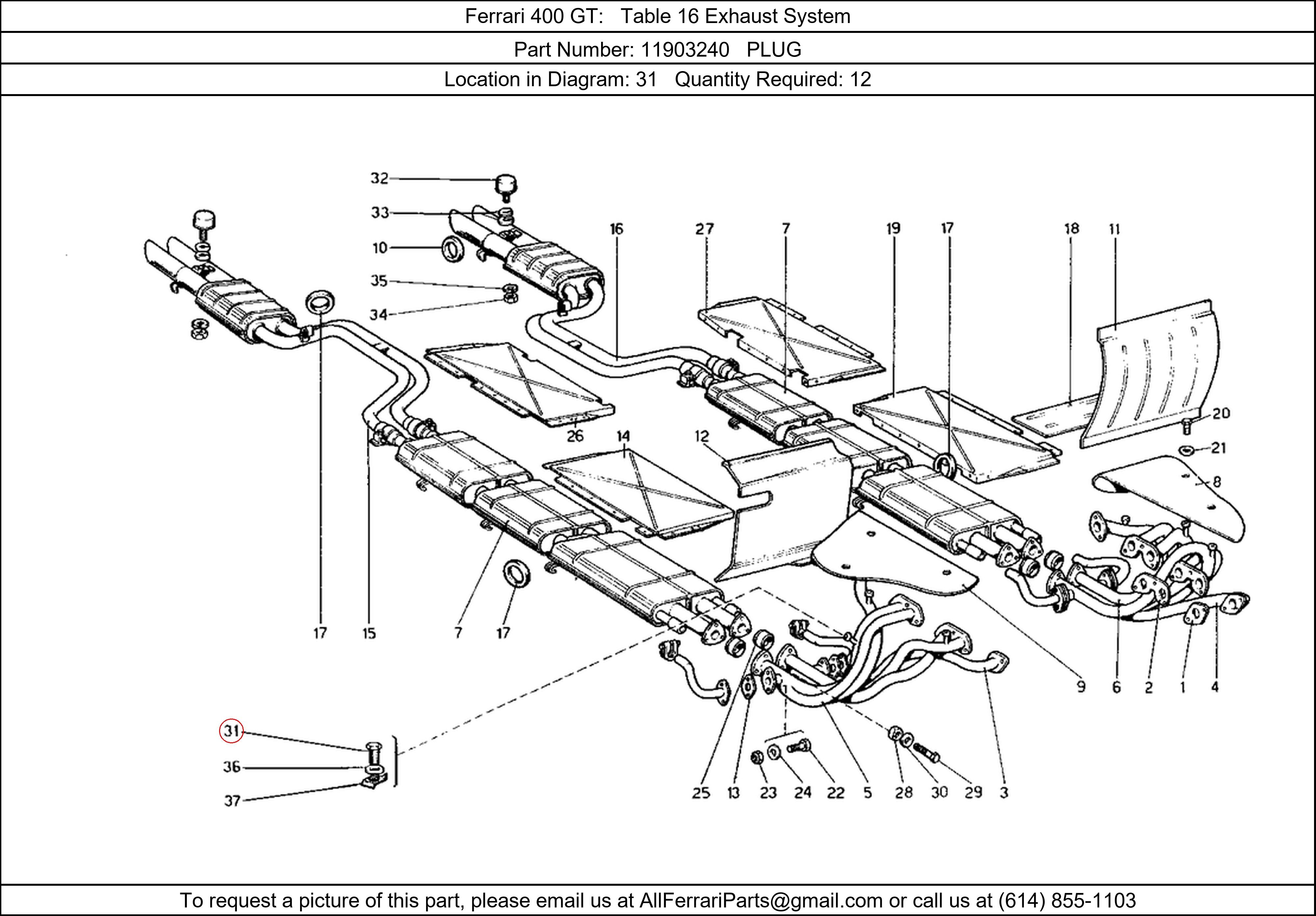 Ferrari Part 11903240