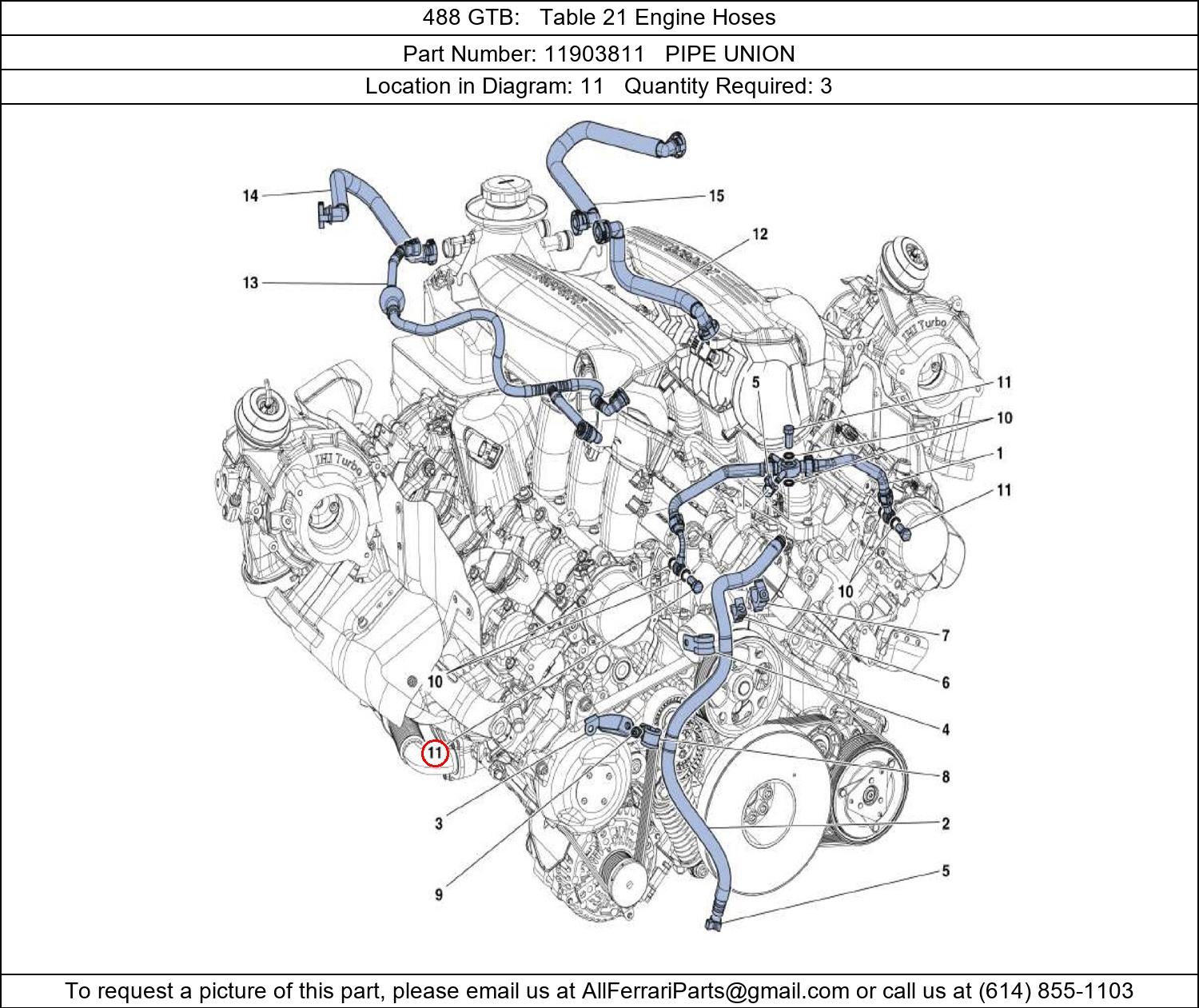 Ferrari Part 11903811