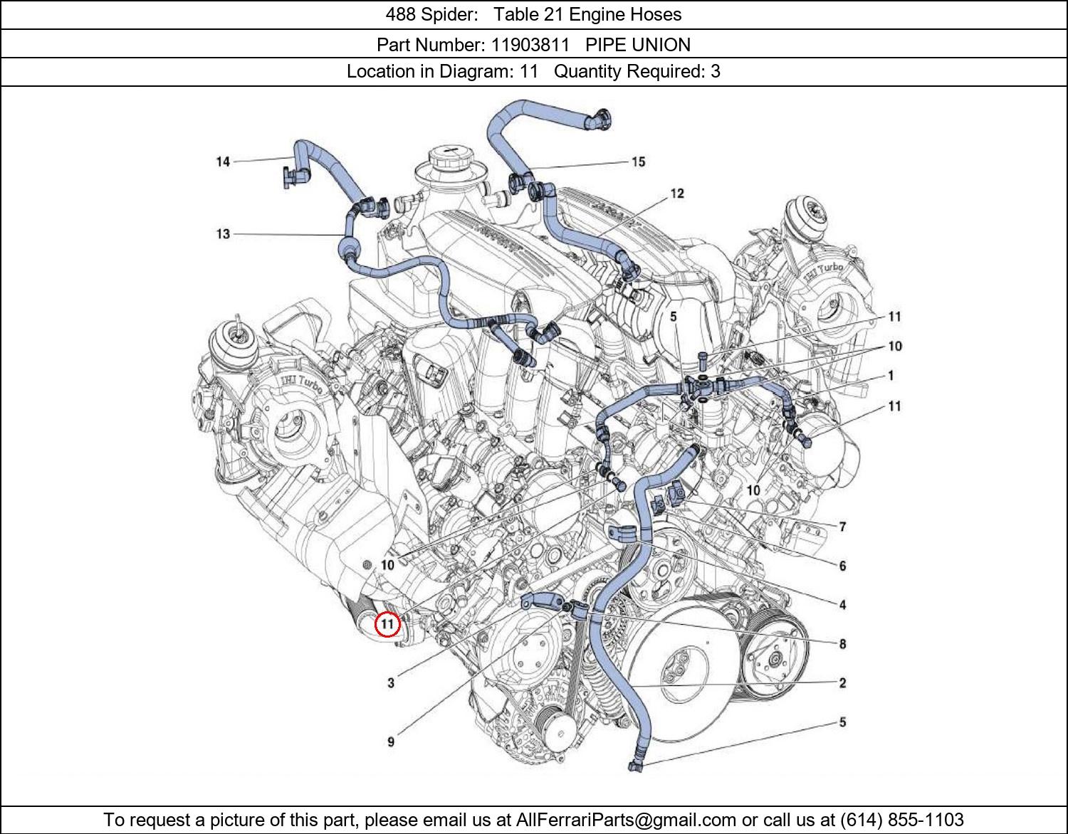 Ferrari Part 11903811