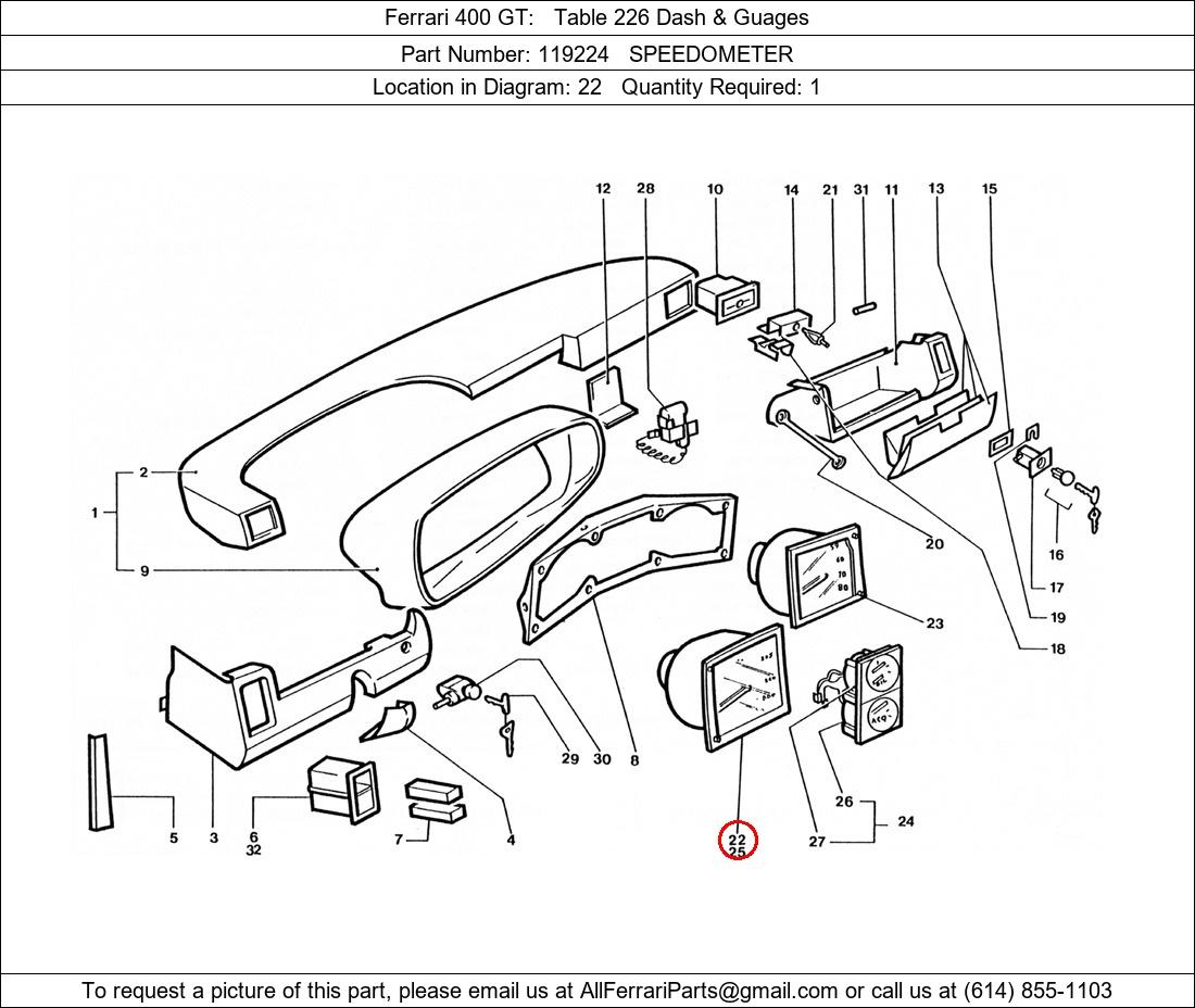 Ferrari Part 119224