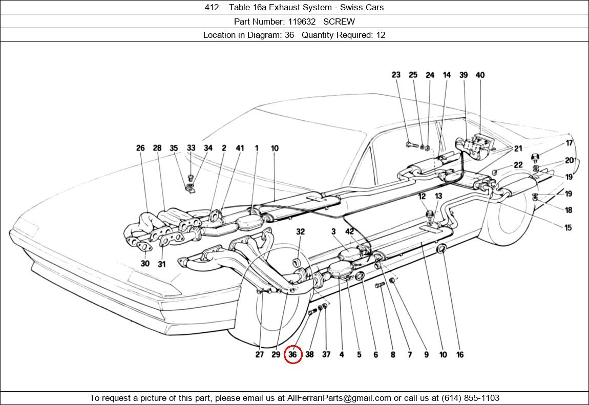 Ferrari Part 119632