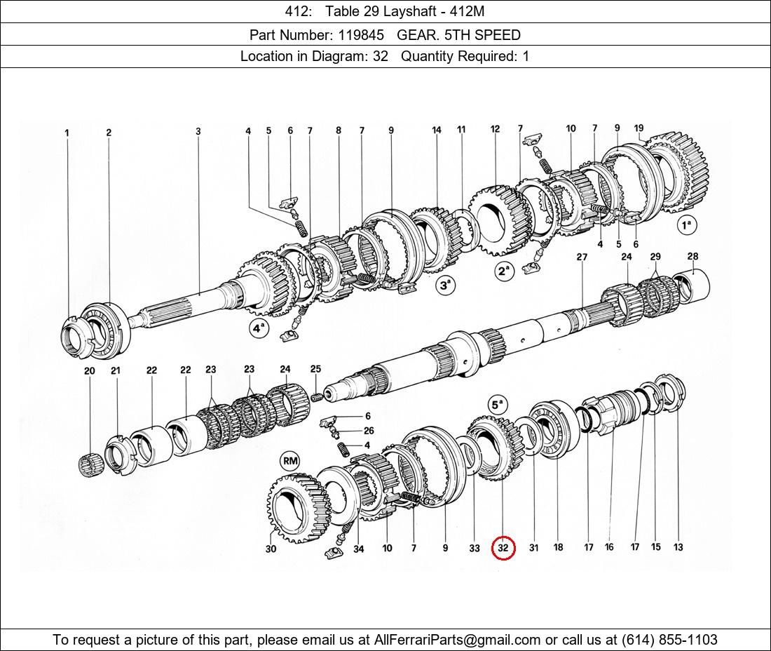 Ferrari Part 119845