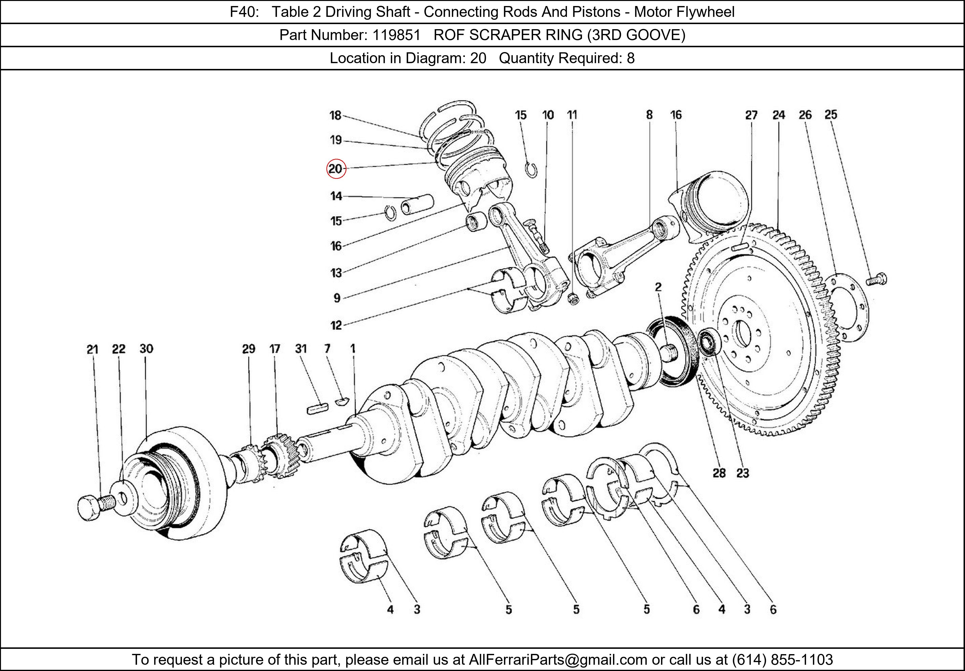 Ferrari Part 119851