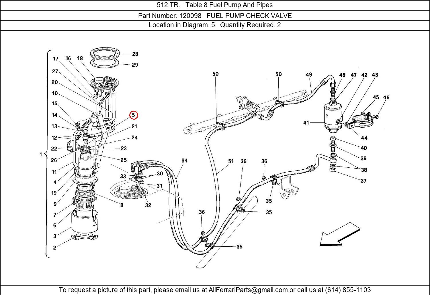 Ferrari Part 120098