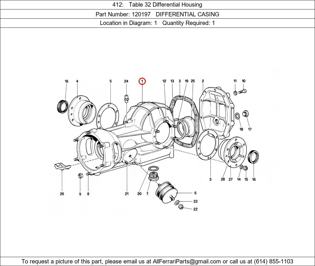 Ferrari Part 120197