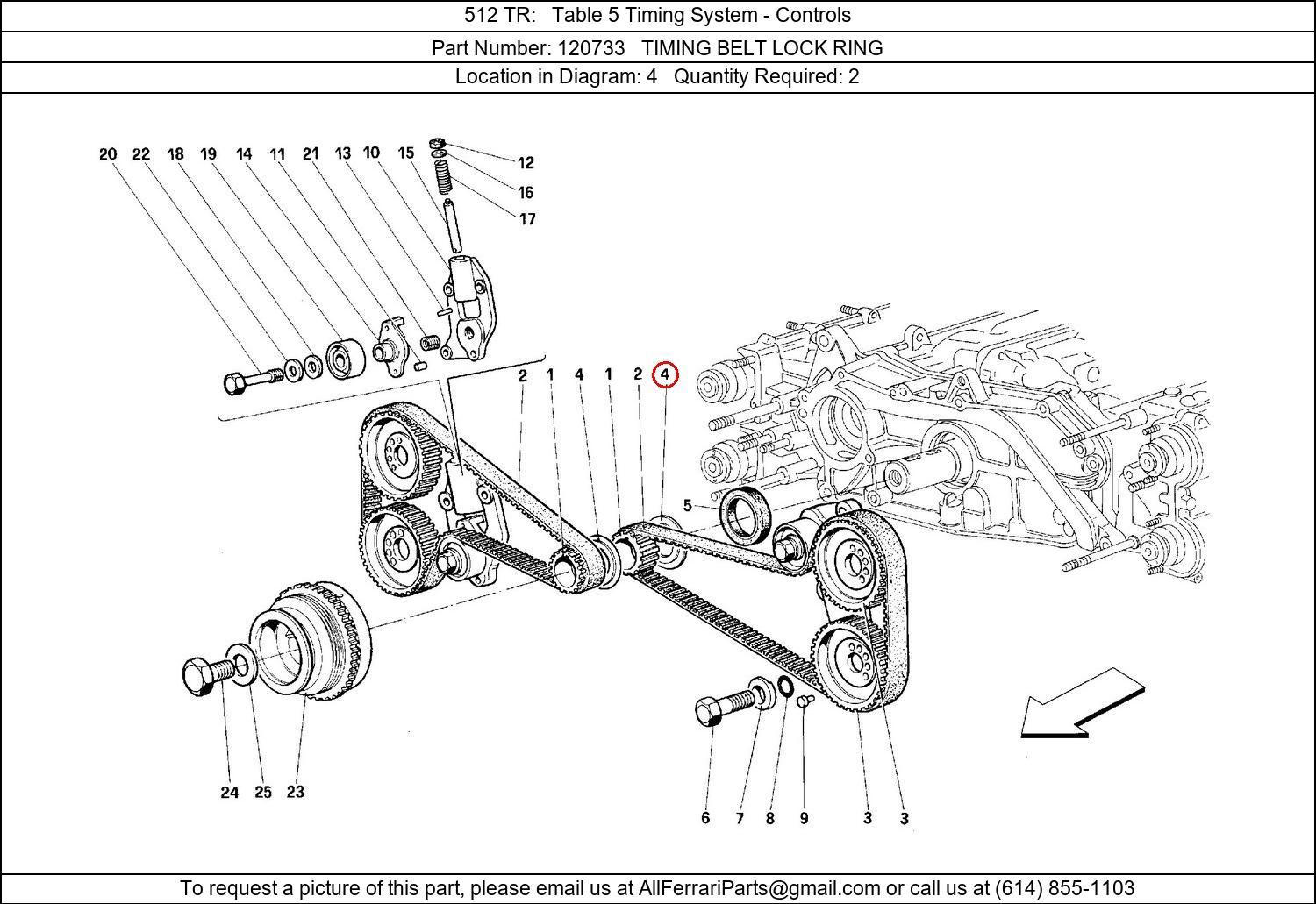 Ferrari Part 120733