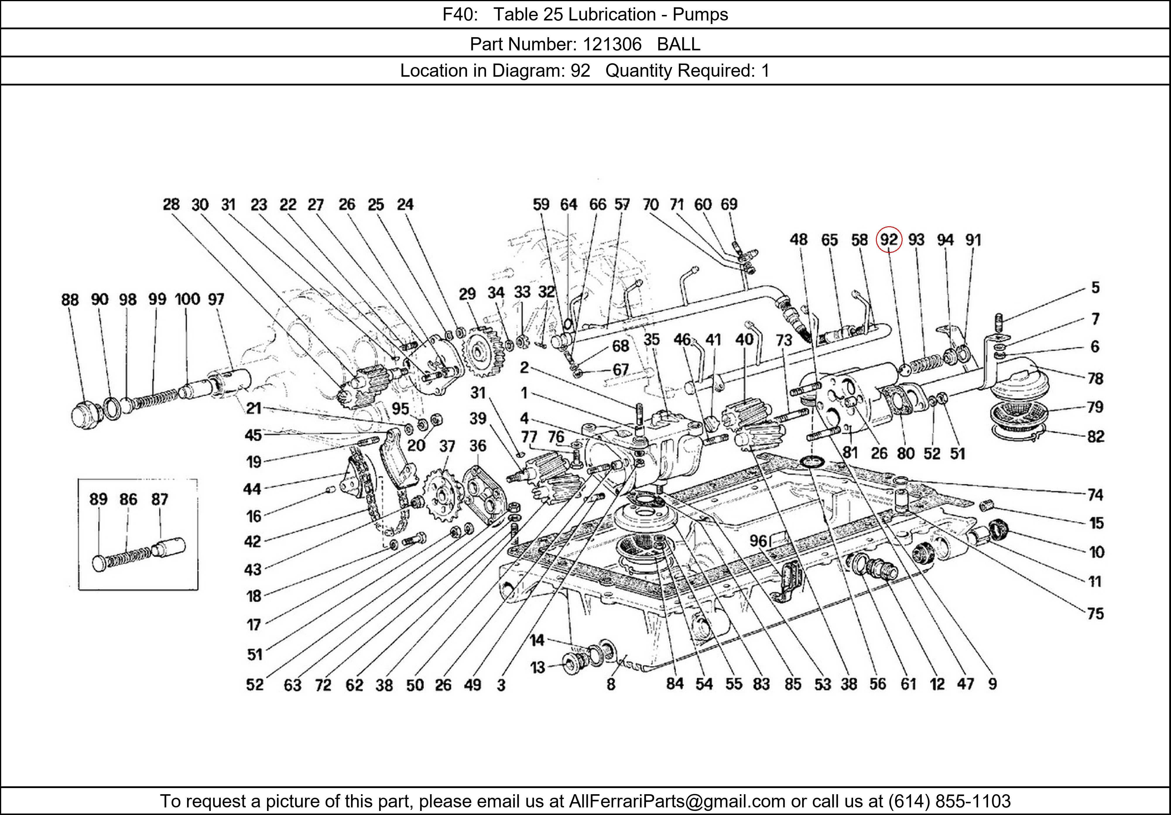 Ferrari Part 121306