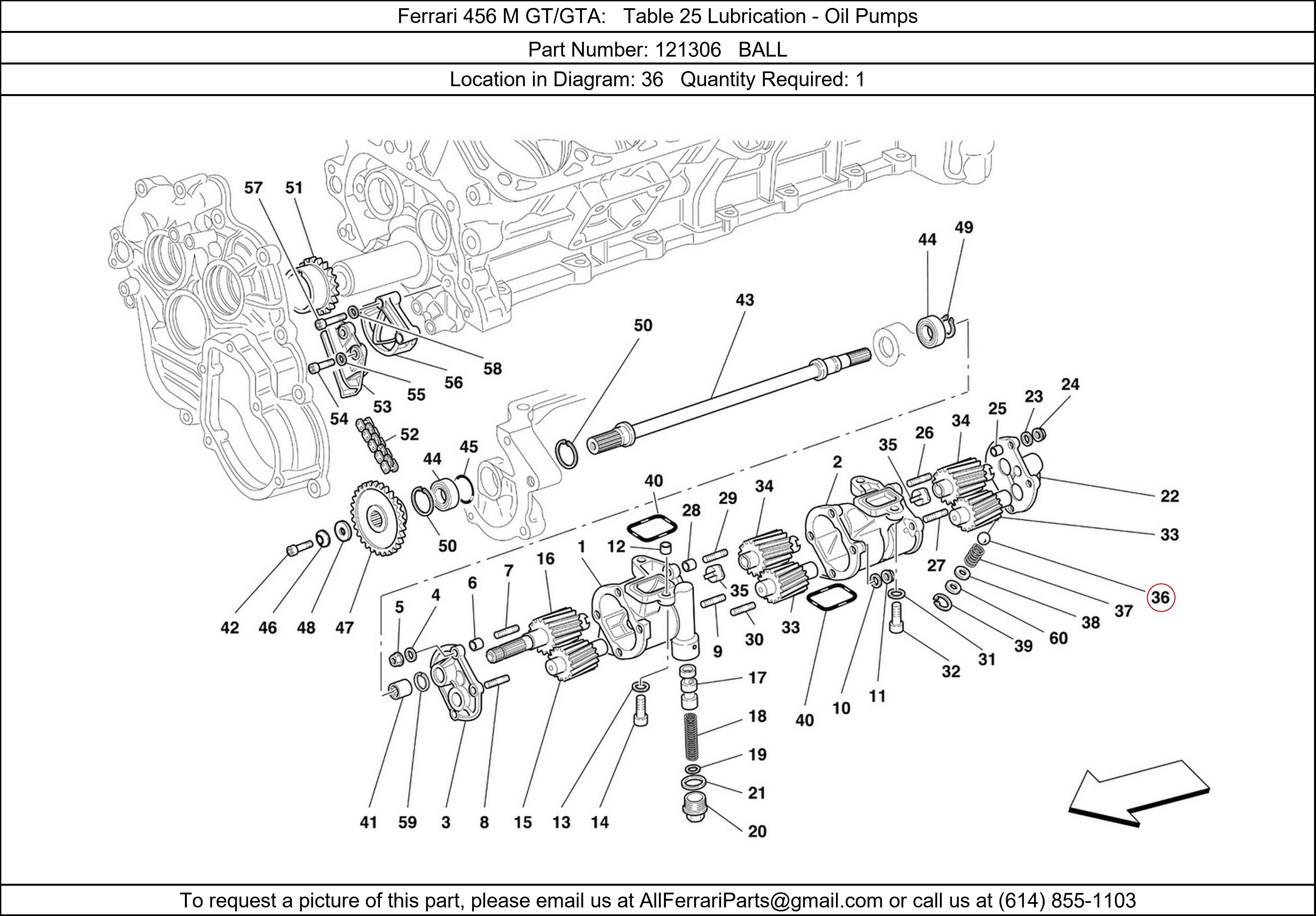 Ferrari Part 121306