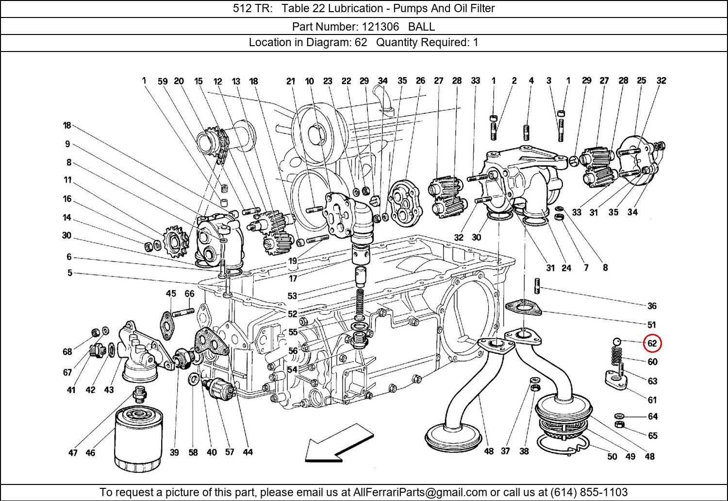 Ferrari Part 121306