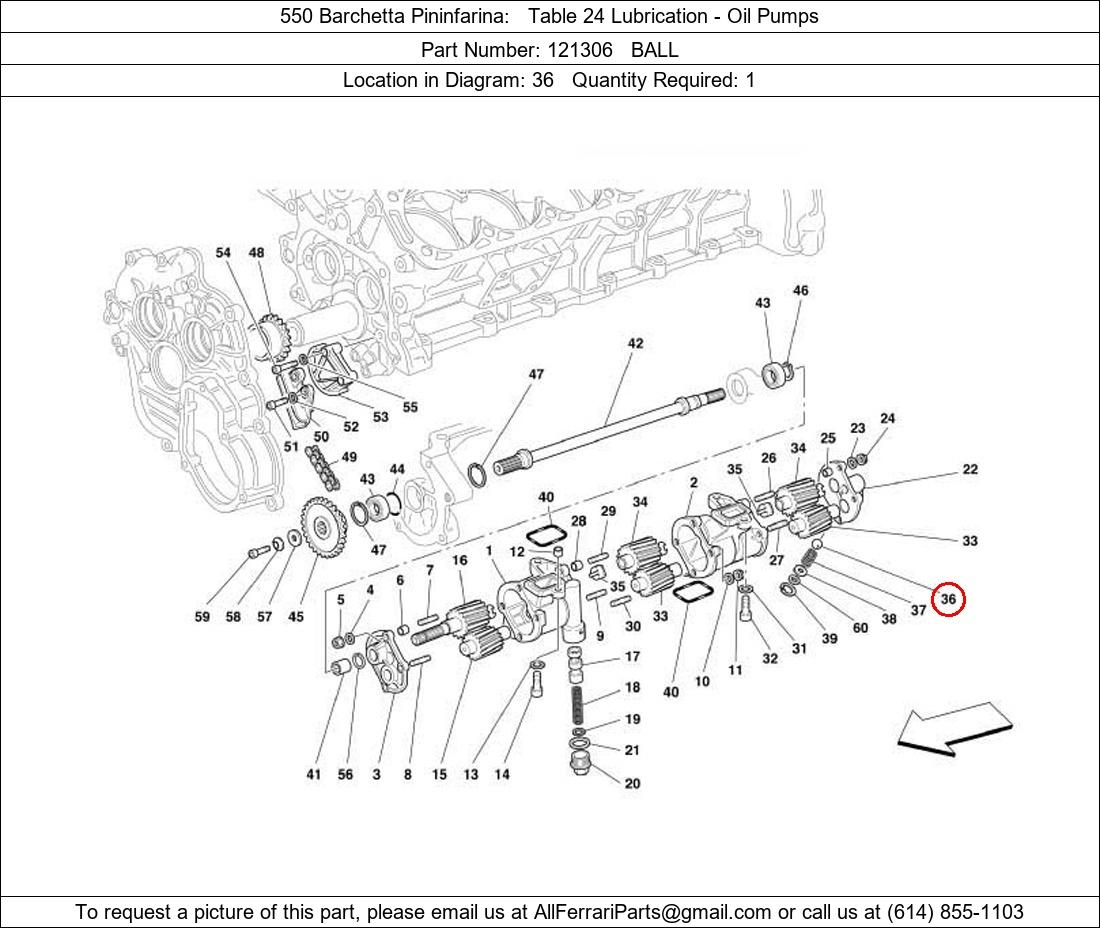 Ferrari Part 121306