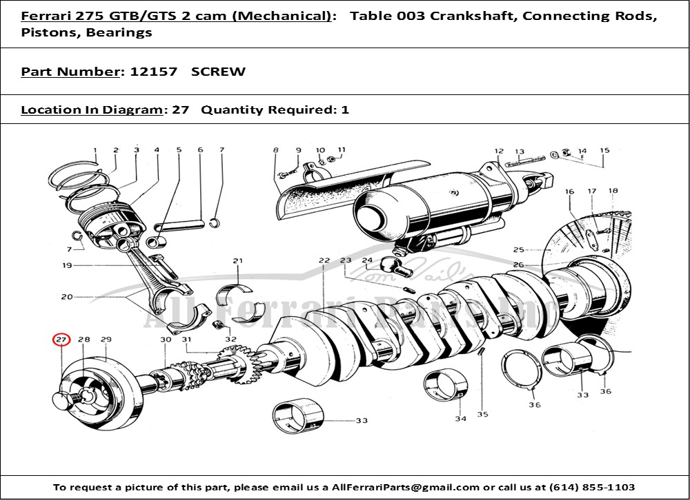 Ferrari Part 12157