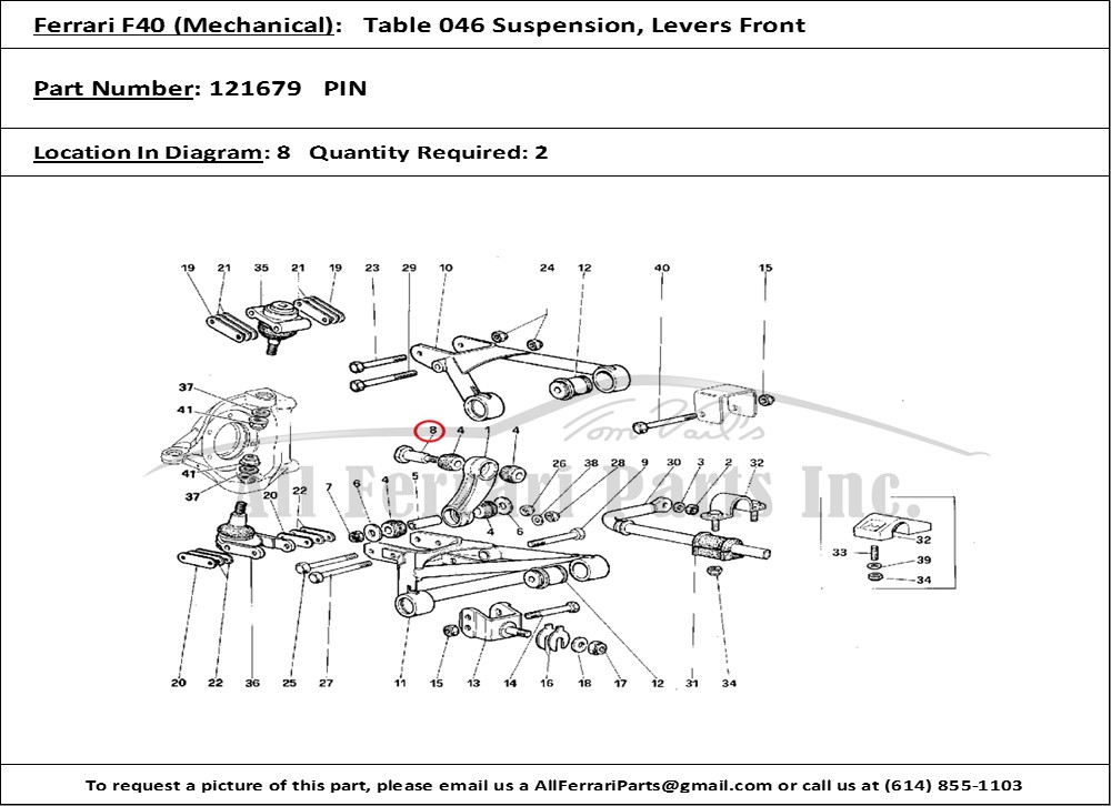 Ferrari Part 121679