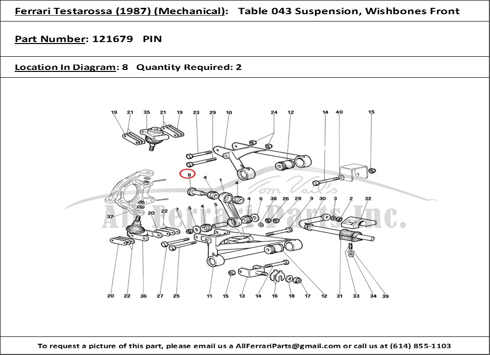 Ferrari Part 121679