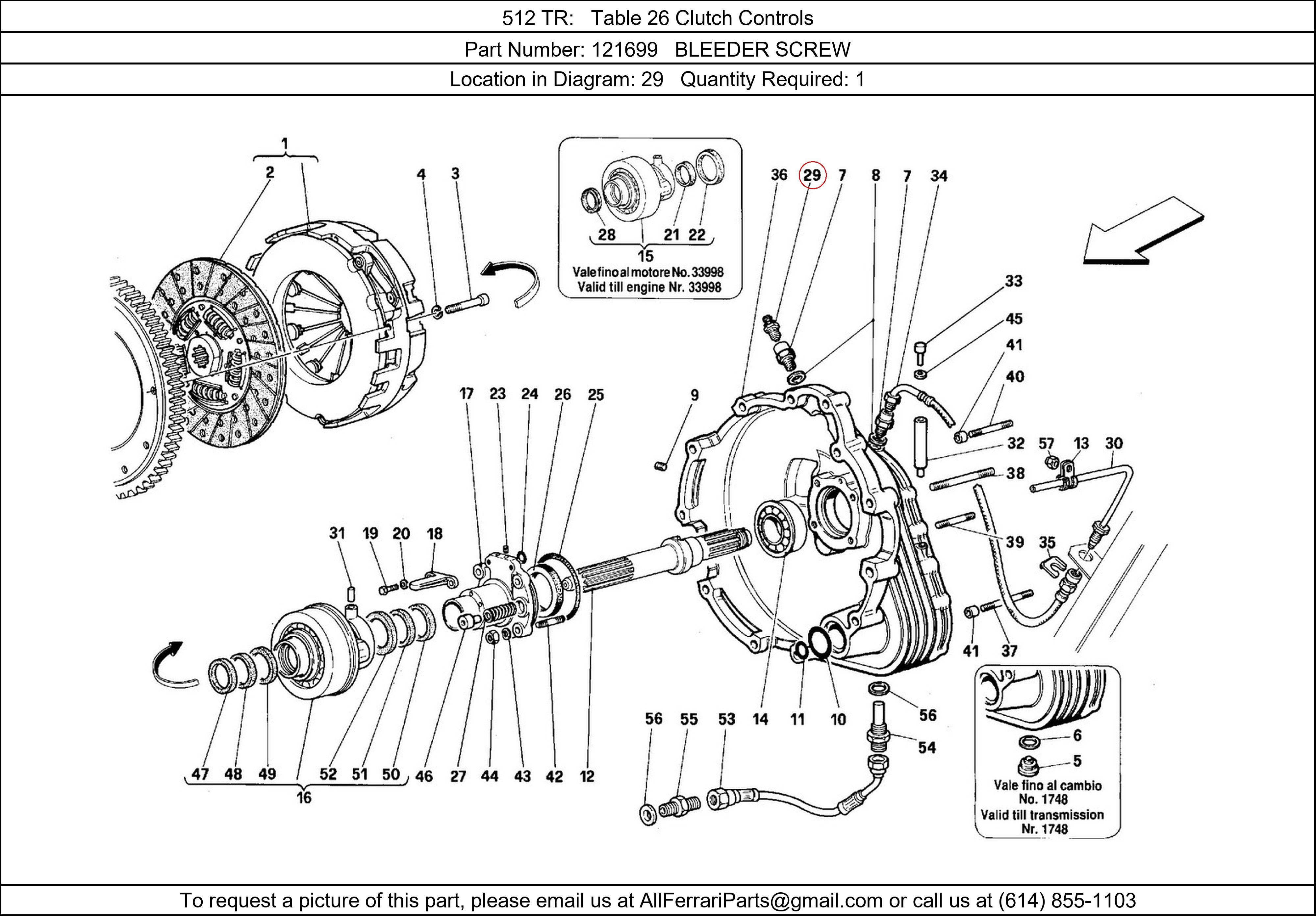 Ferrari Part 121699