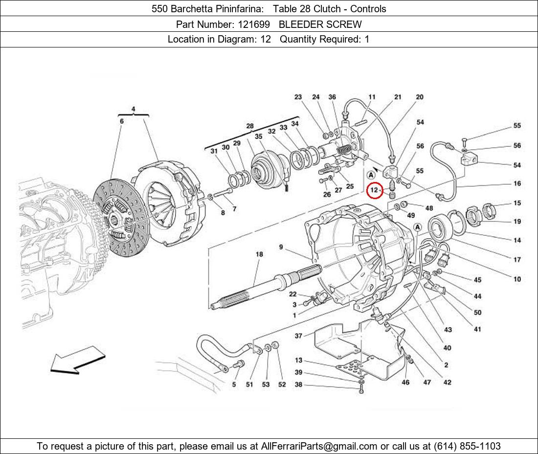 Ferrari Part 121699