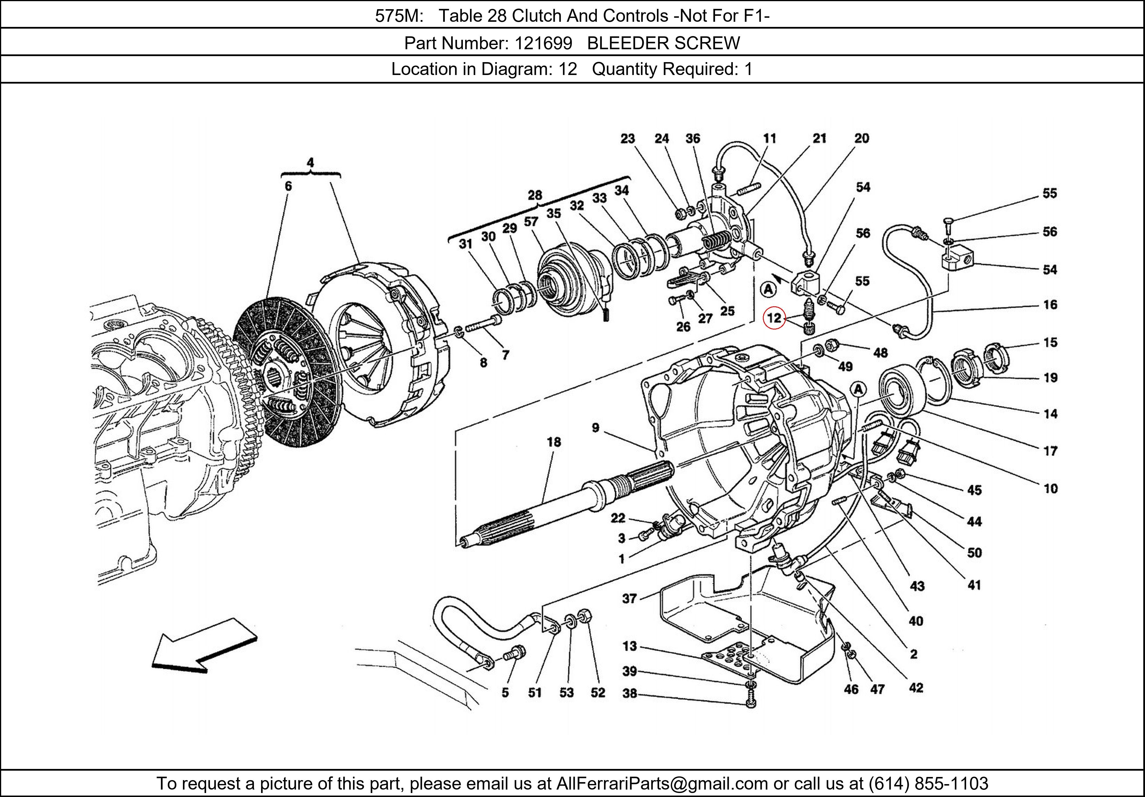 Ferrari Part 121699