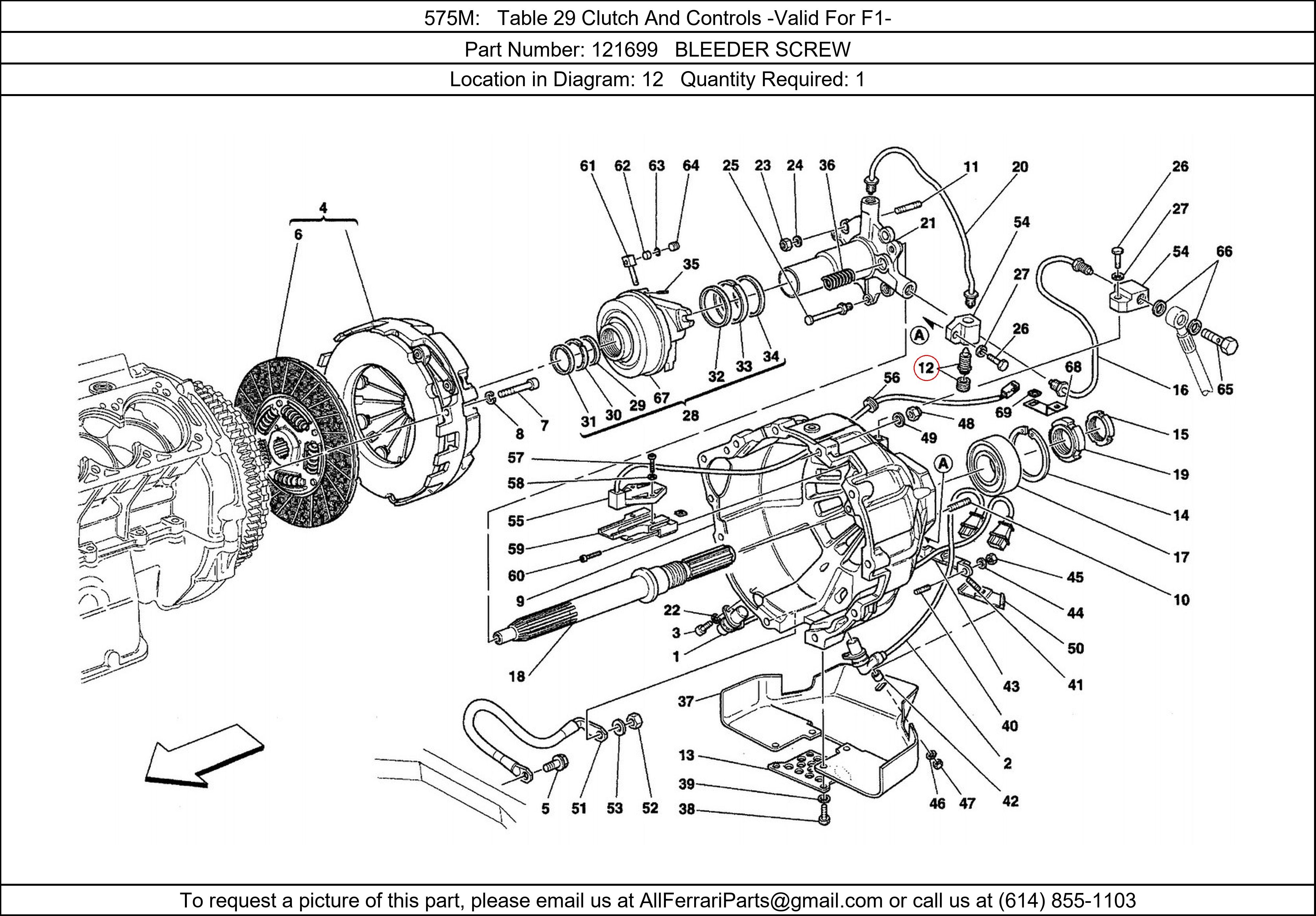 Ferrari Part 121699