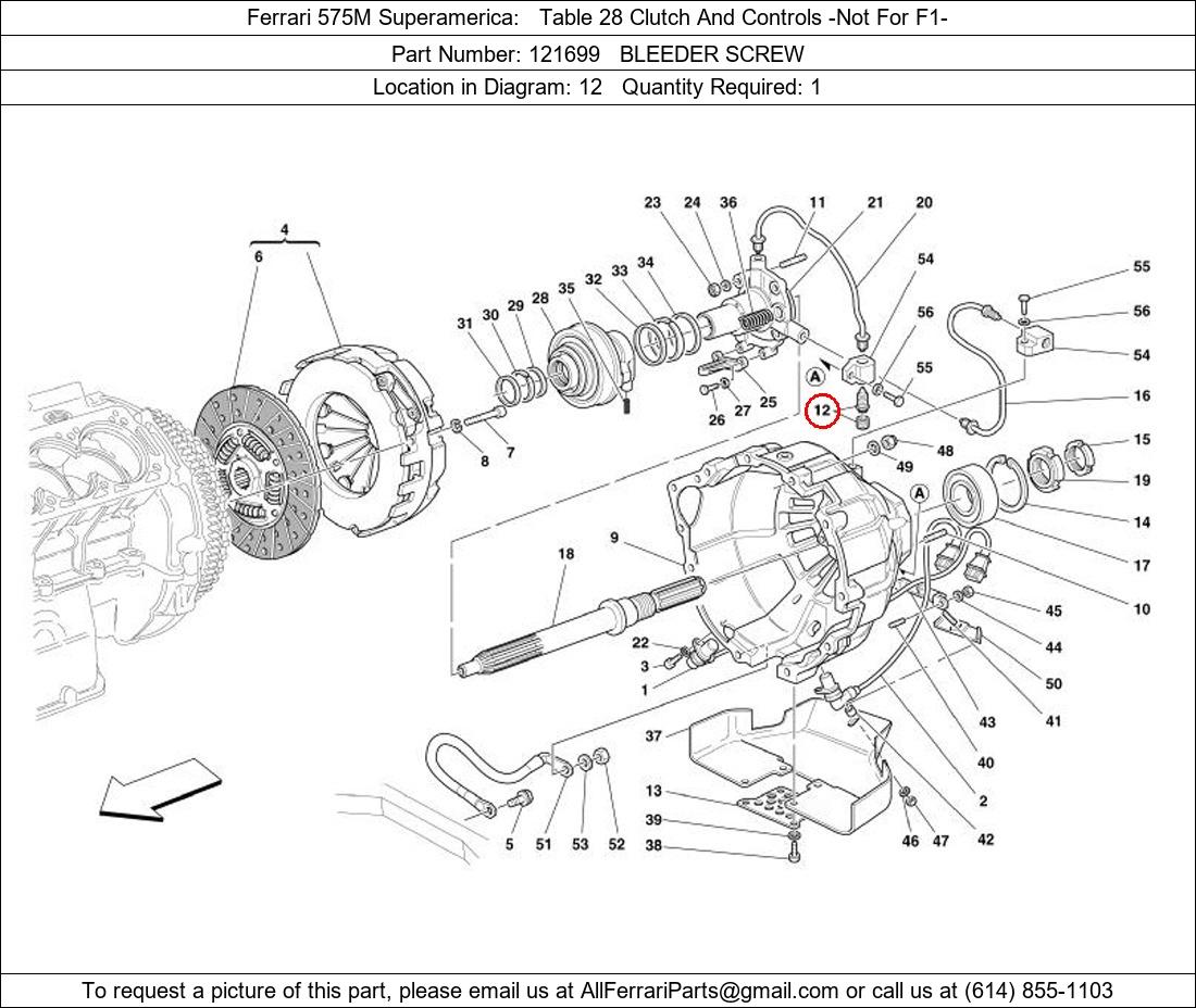 Ferrari Part 121699