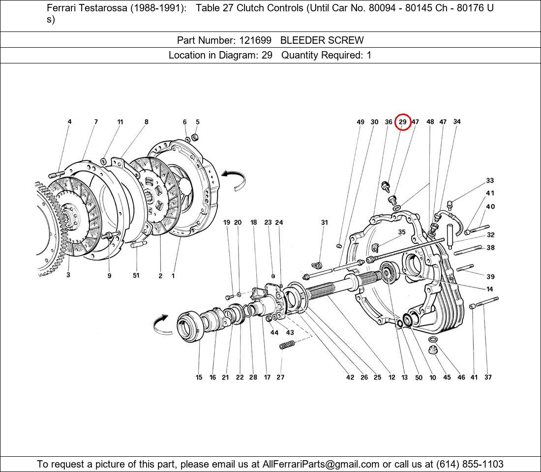 Ferrari Part 121699