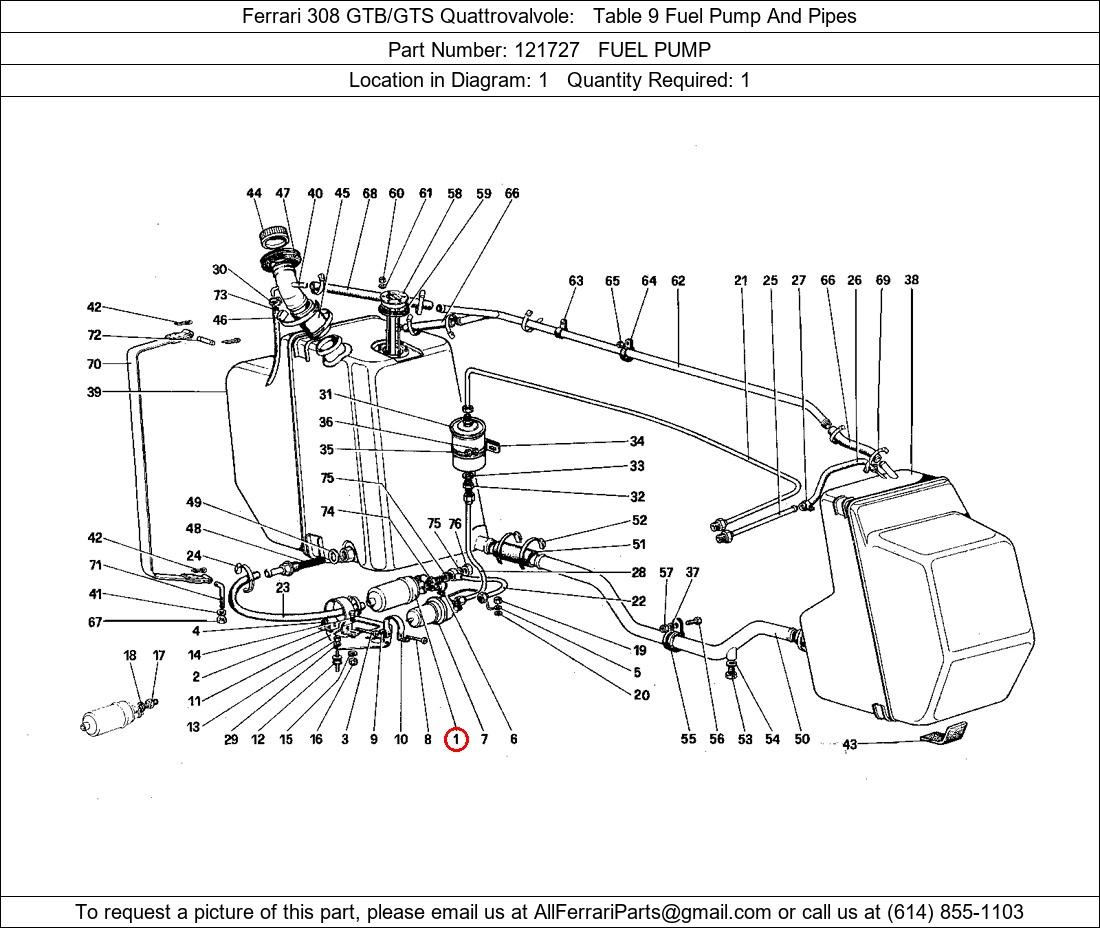 Ferrari Part 121727