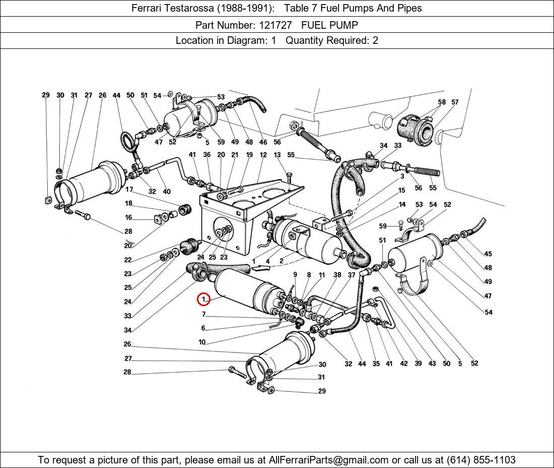 Ferrari Part 121727