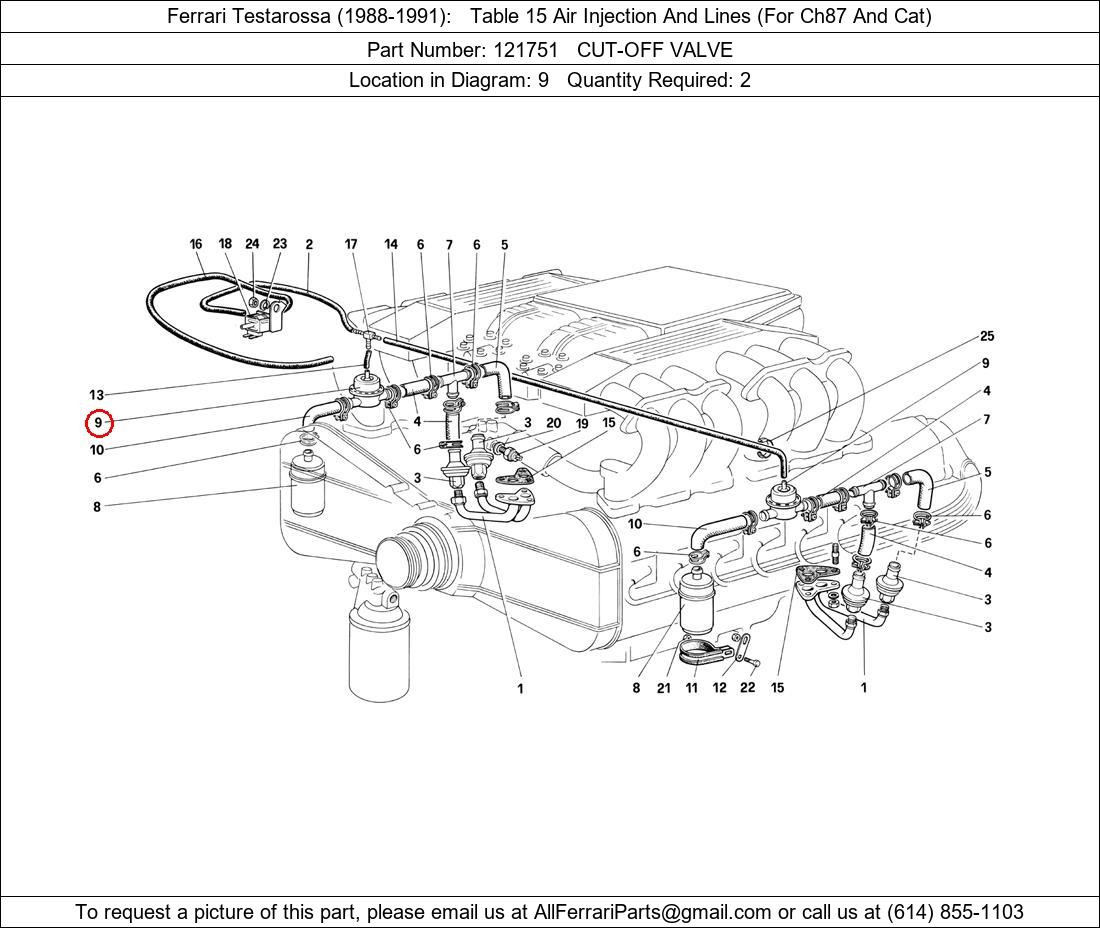 Ferrari Part 121751