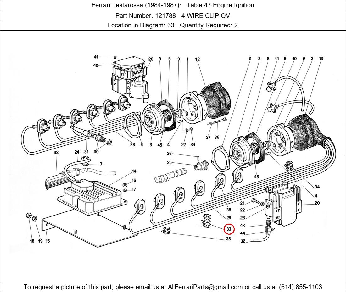 Ferrari Part 121788