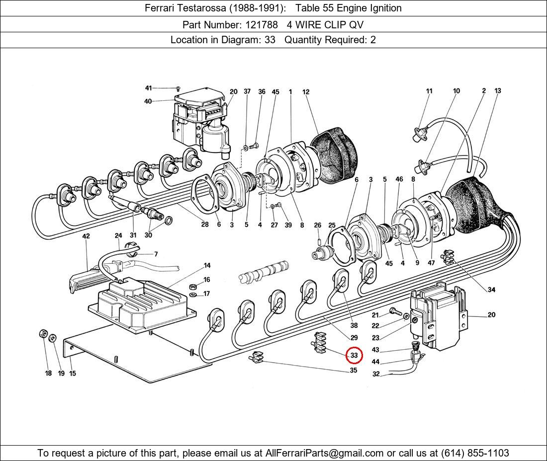 Ferrari Part 121788