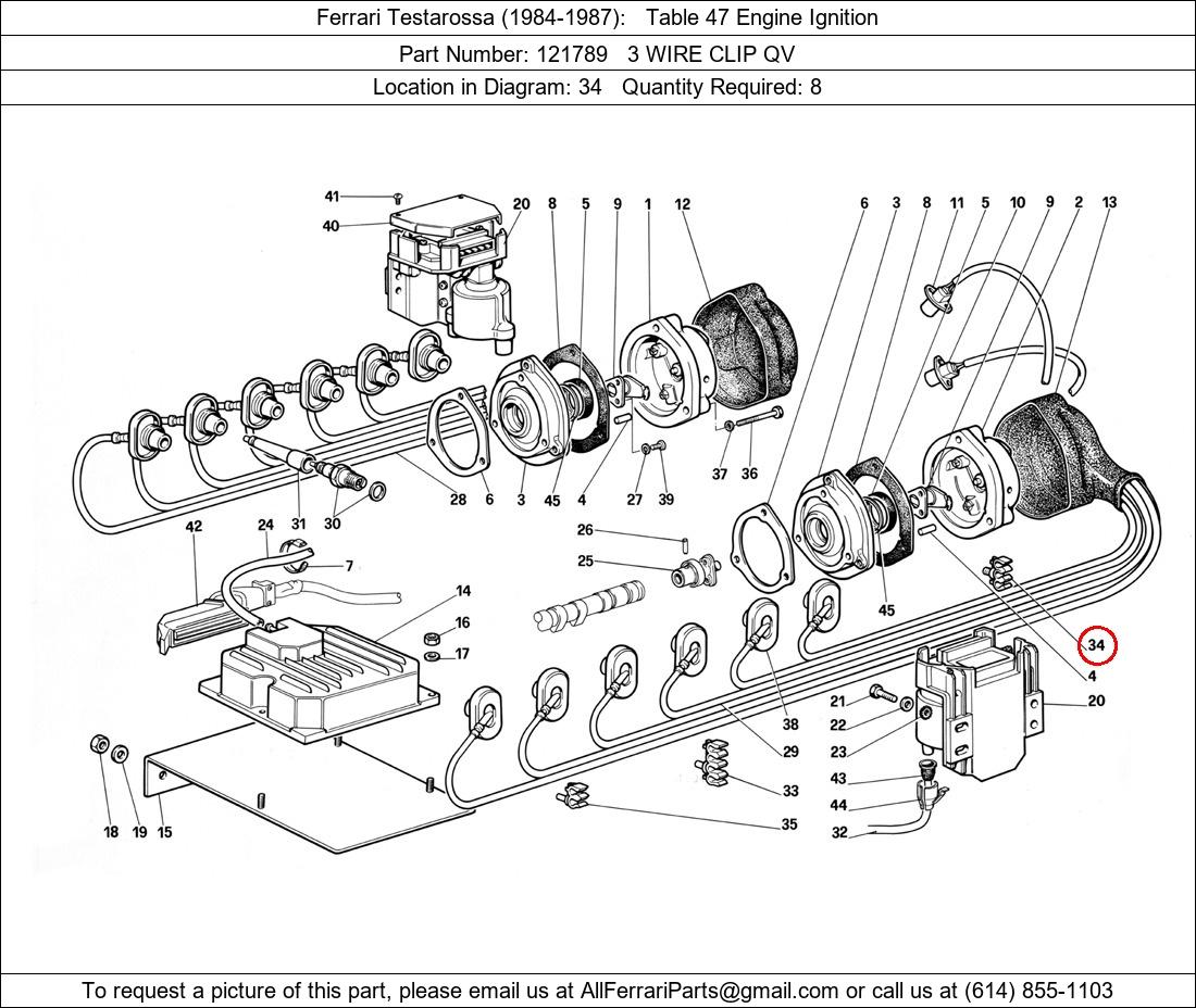 Ferrari Part 121789