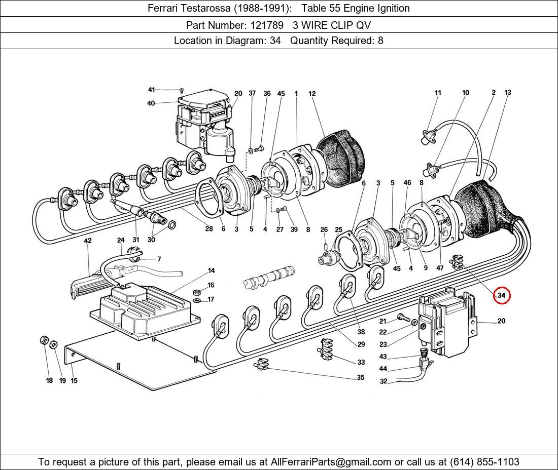 Ferrari Part 121789