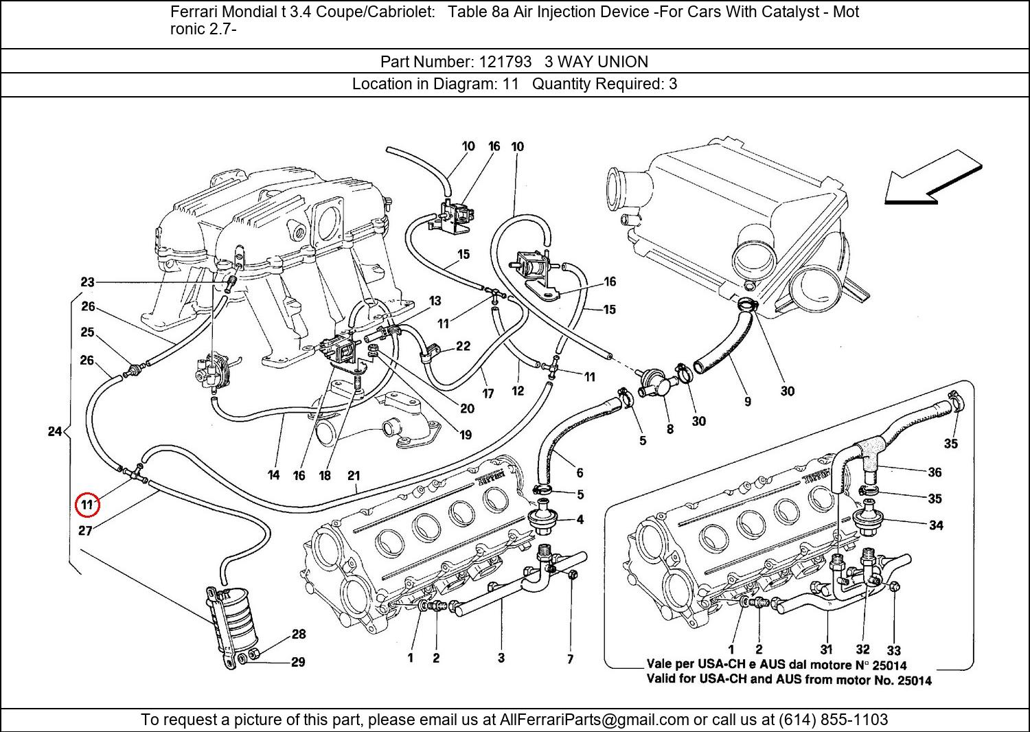 Ferrari Part 121793