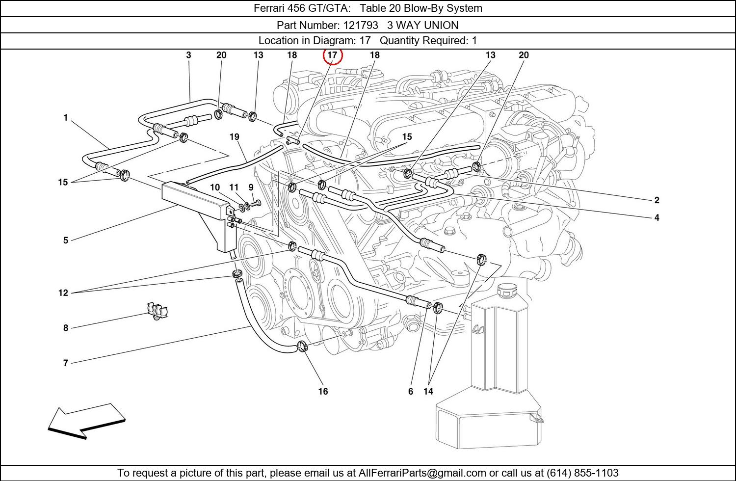 Ferrari Part 121793