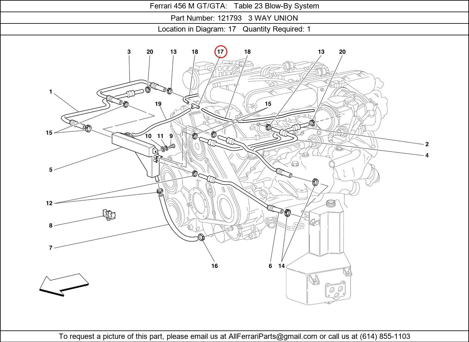 Ferrari Part 121793