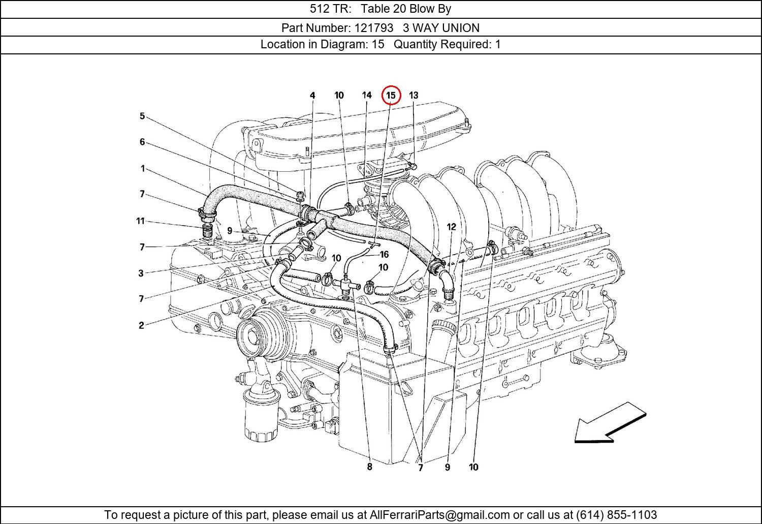 Ferrari Part 121793