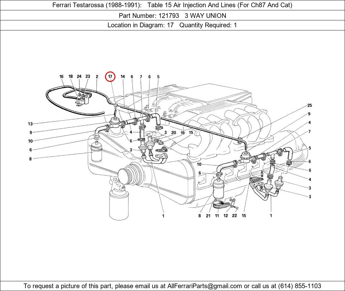 Ferrari Part 121793