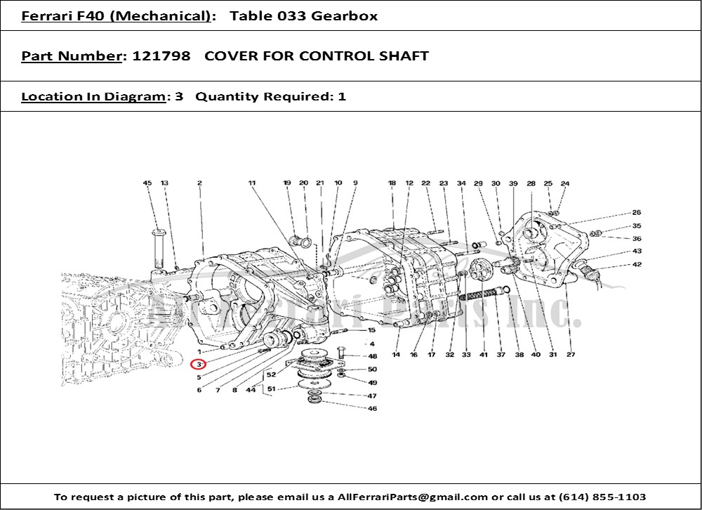 Ferrari Part 121798