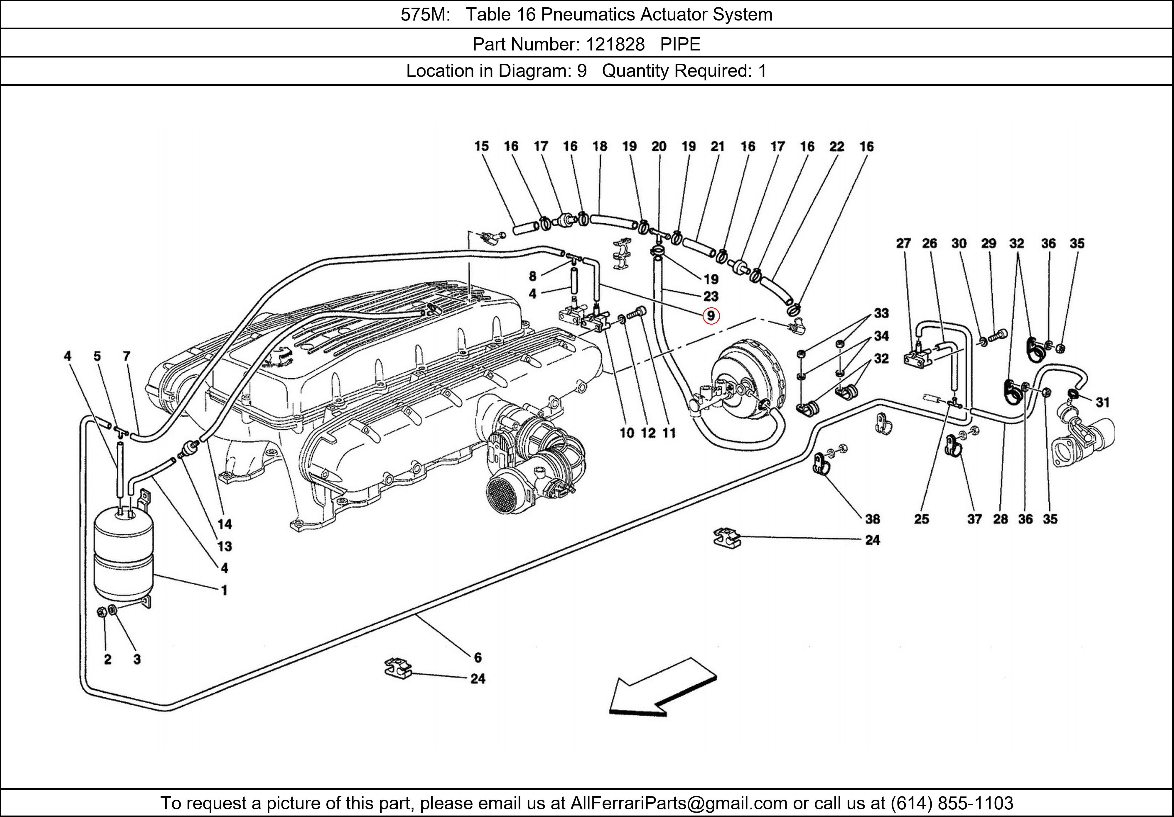 Ferrari Part 121828