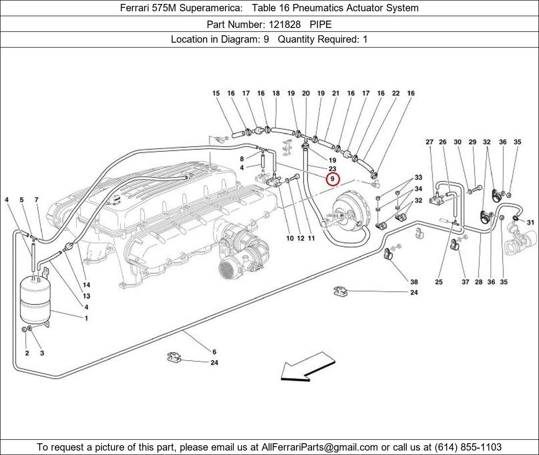 Ferrari Part 121828