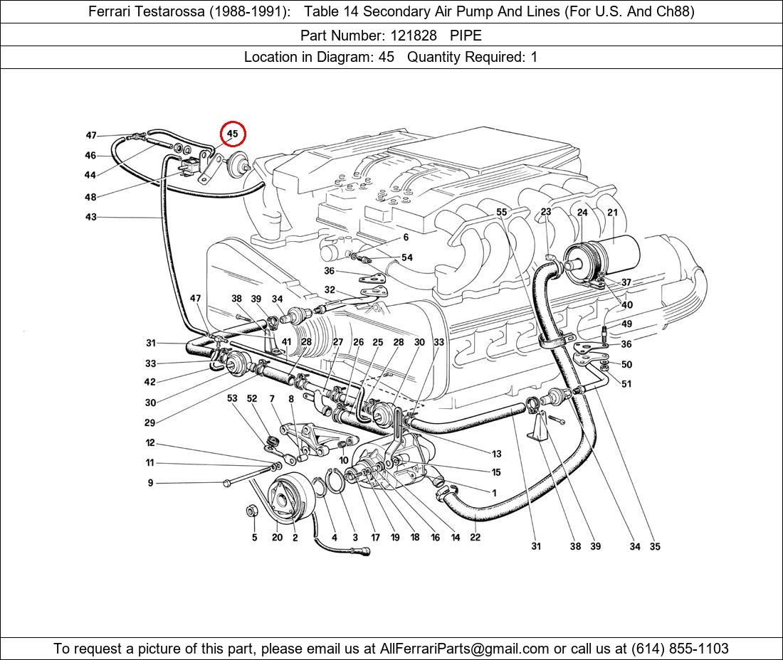 Ferrari Part 121828