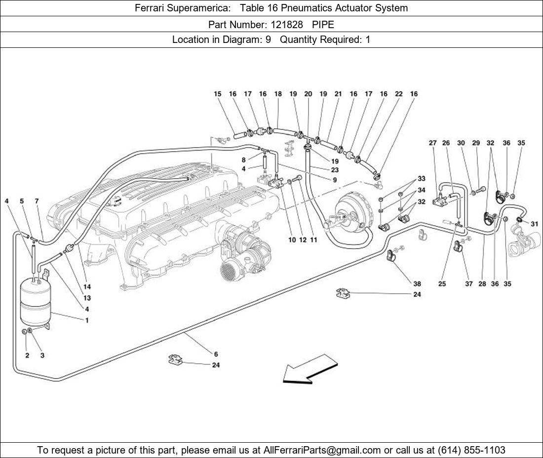 Ferrari Part 121828