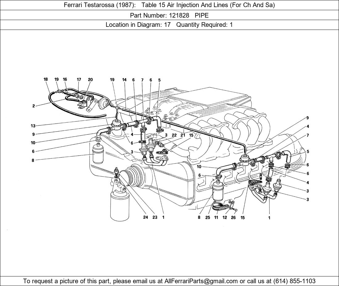 Ferrari Part 121828