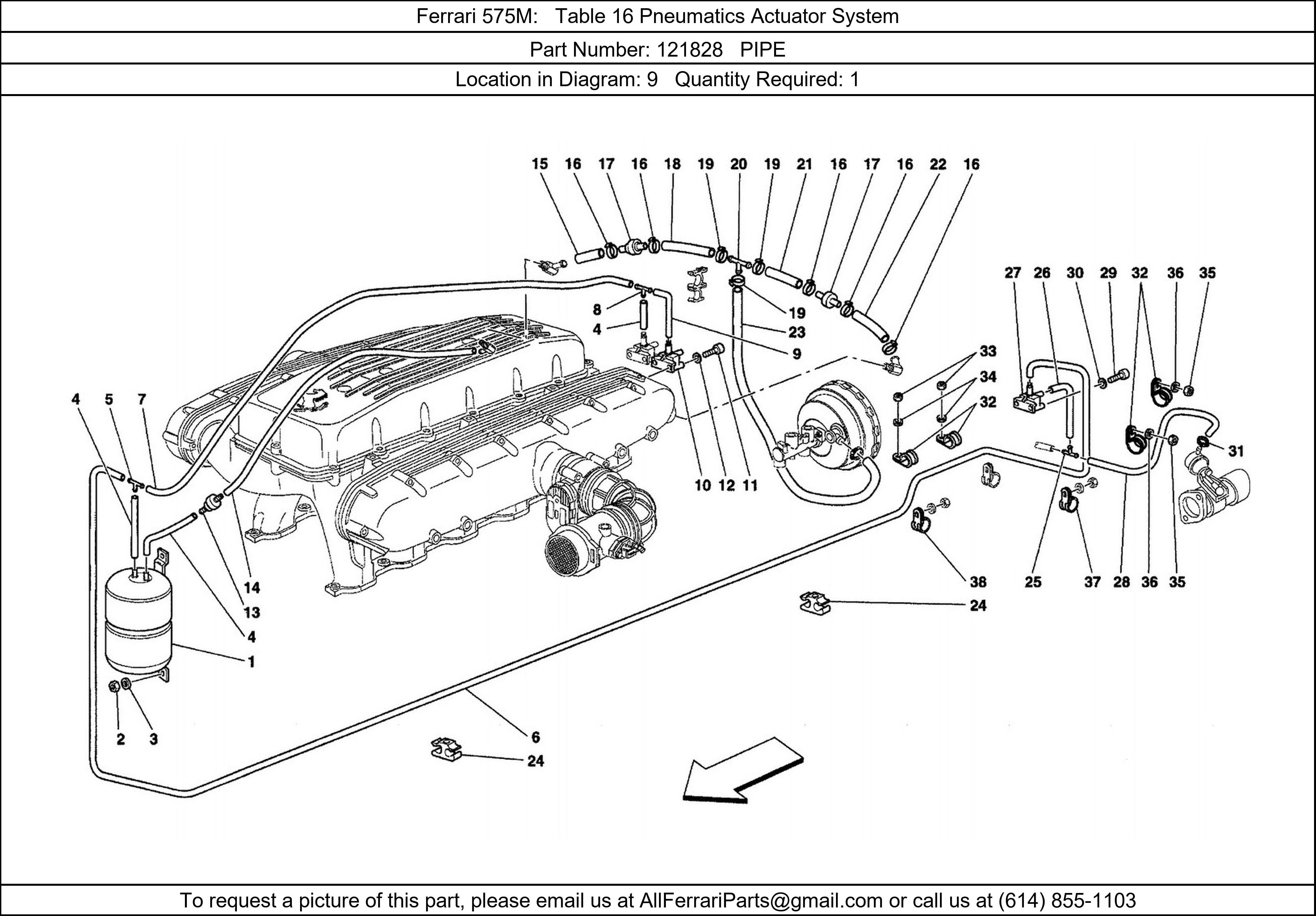Ferrari Part 121828