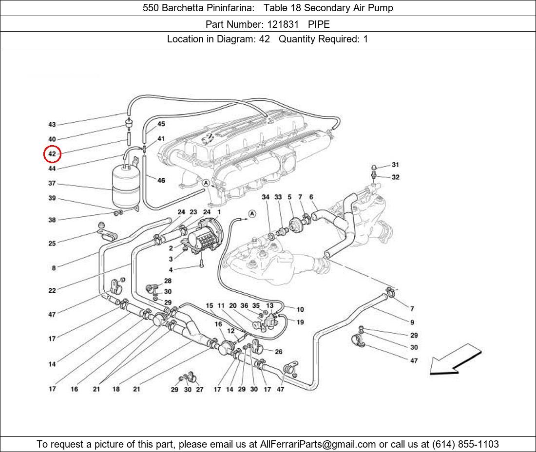 Ferrari Part 121831