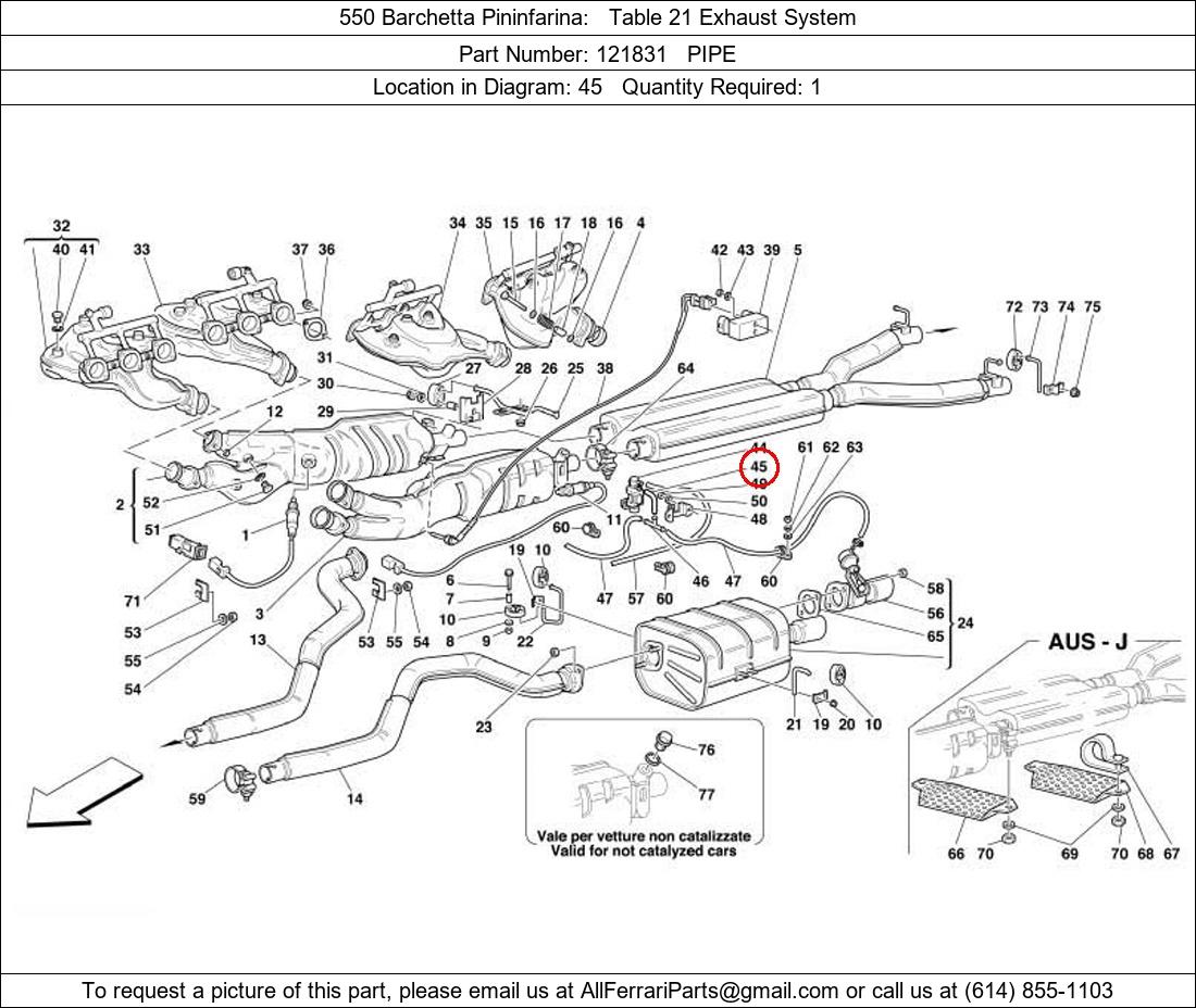 Ferrari Part 121831