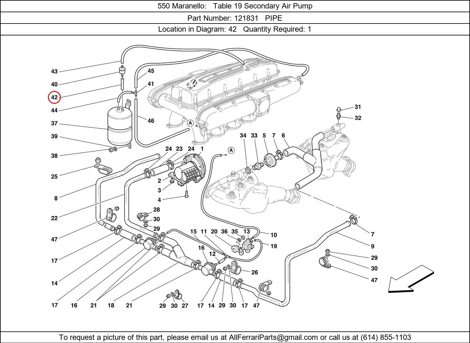 Ferrari Part 121831