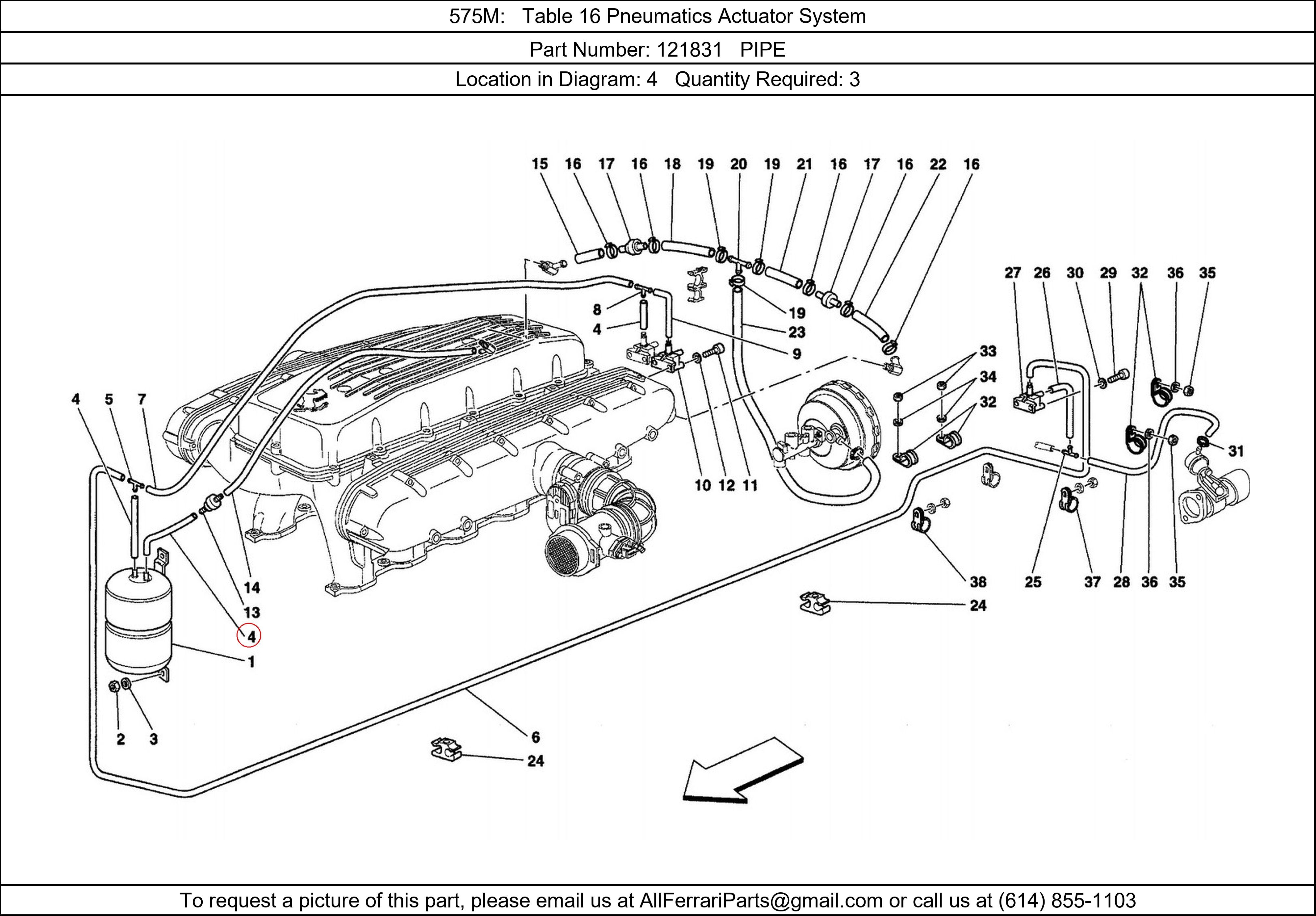 Ferrari Part 121831