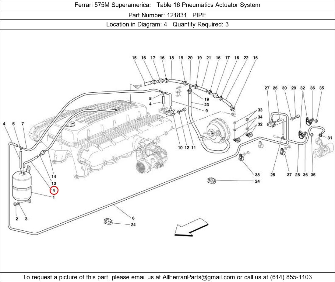 Ferrari Part 121831