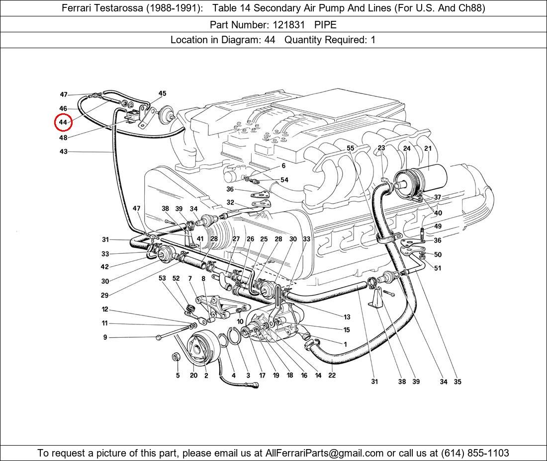 Ferrari Part 121831