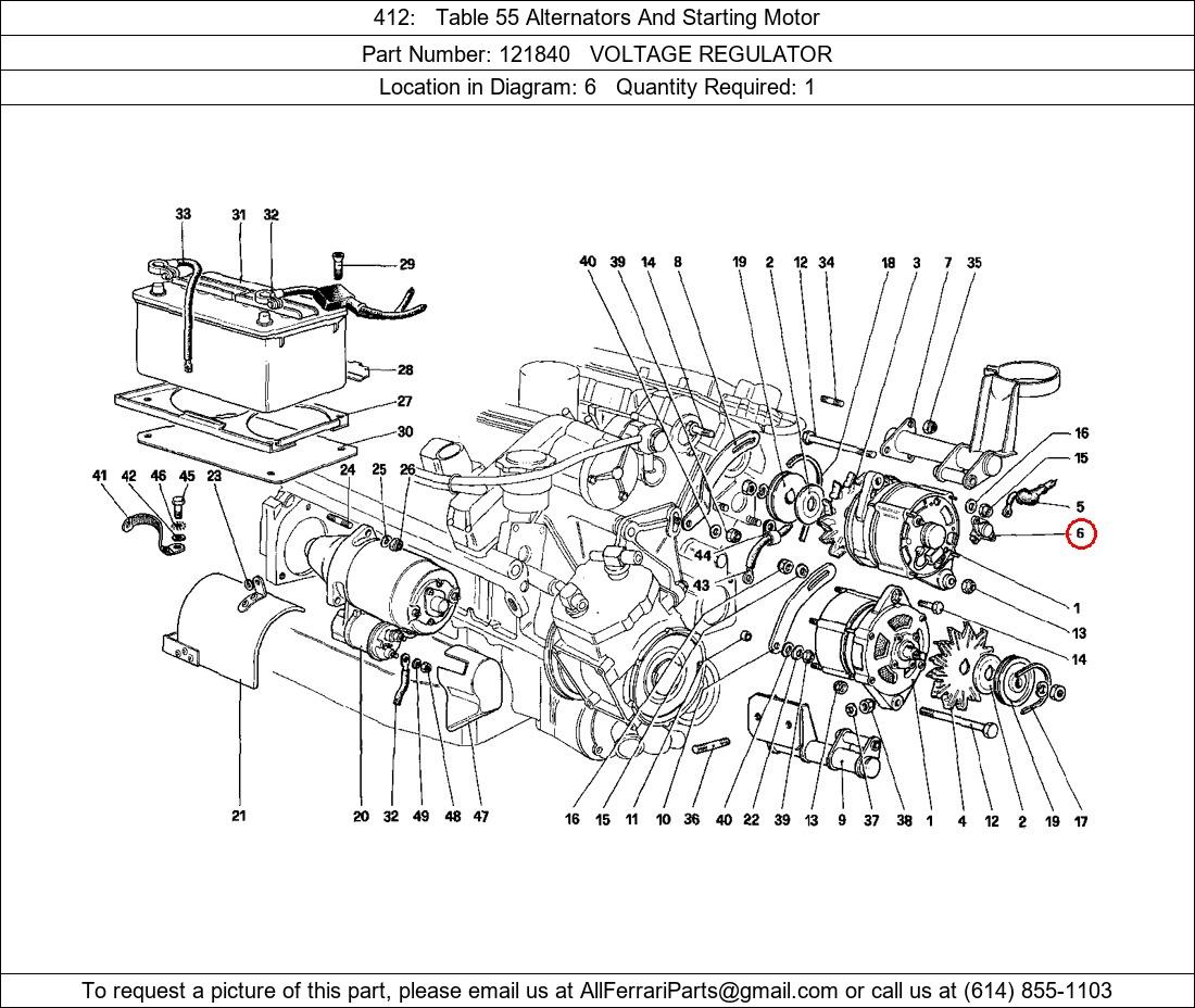 Ferrari Part 121840